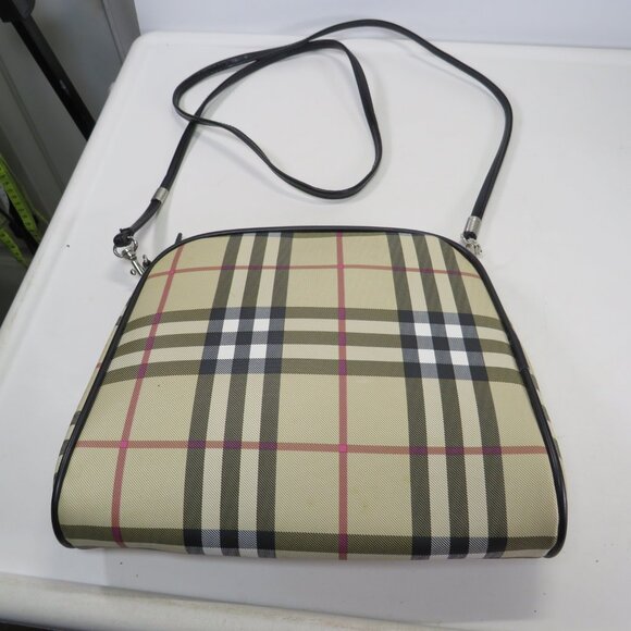 Nova Check Plaid Classic Check Crossbody Bag Fall Colors Water Resistant cover - Picture 1 of 10